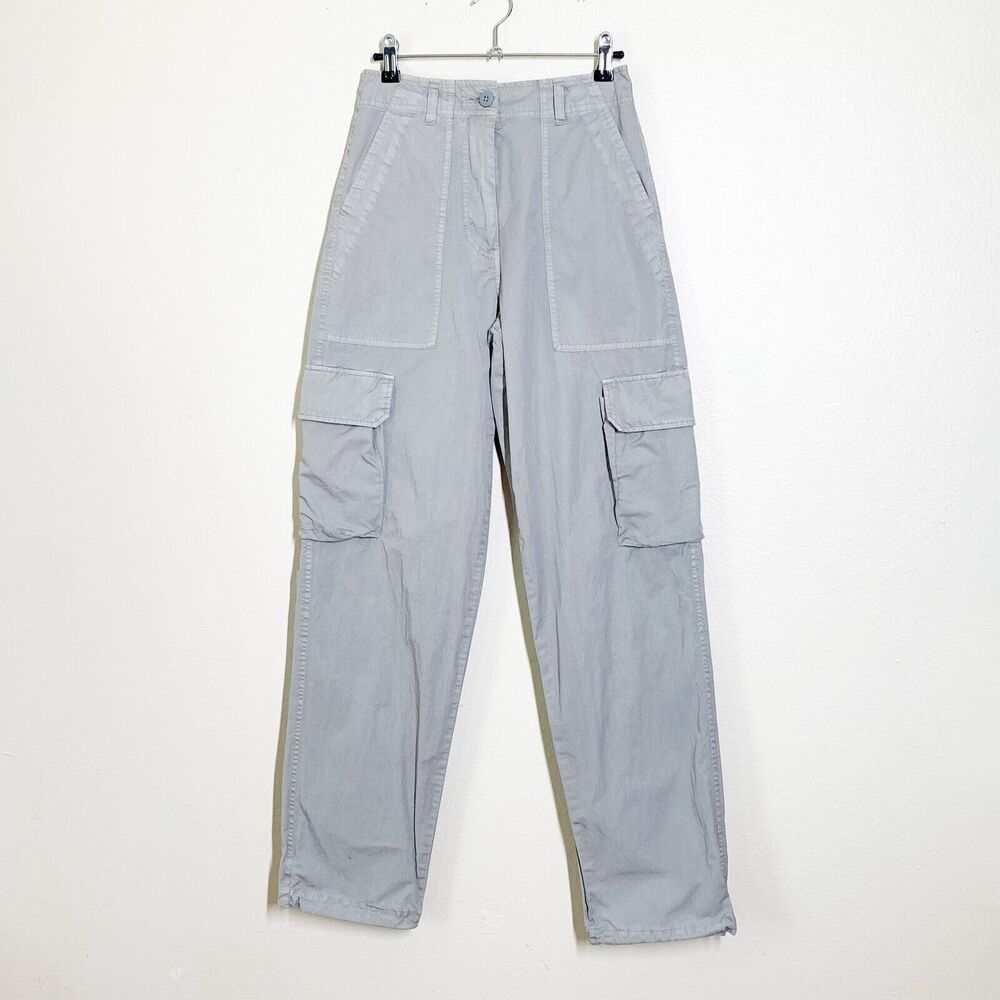 Kith Evans Cargo Pants Women's 24 Cotton Nylon Utility Light Gray